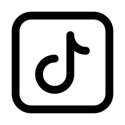 TikTok social media icon