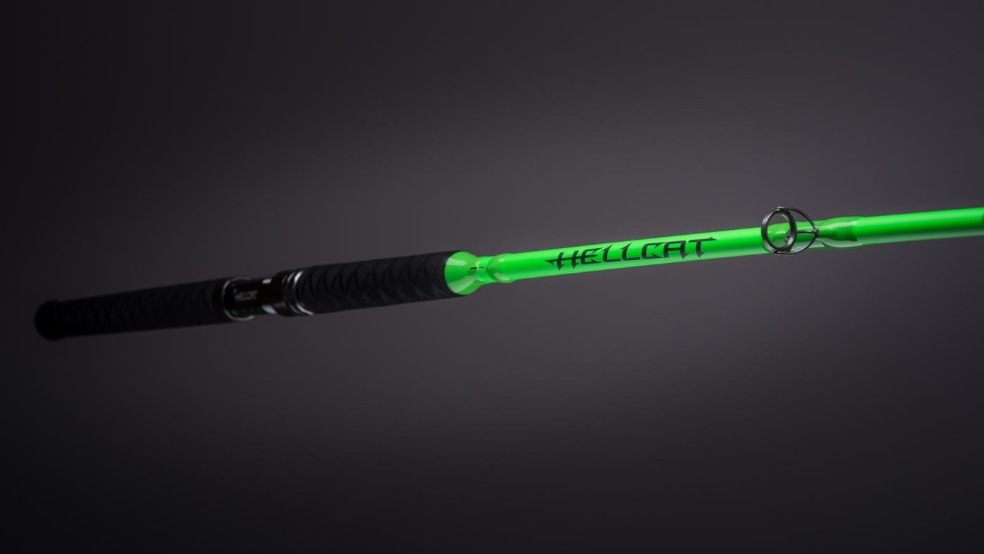 Fishing Pole Catch The Fever Hellcat Rod Catch The Fever Hellcat Revenge  (choose Color)
