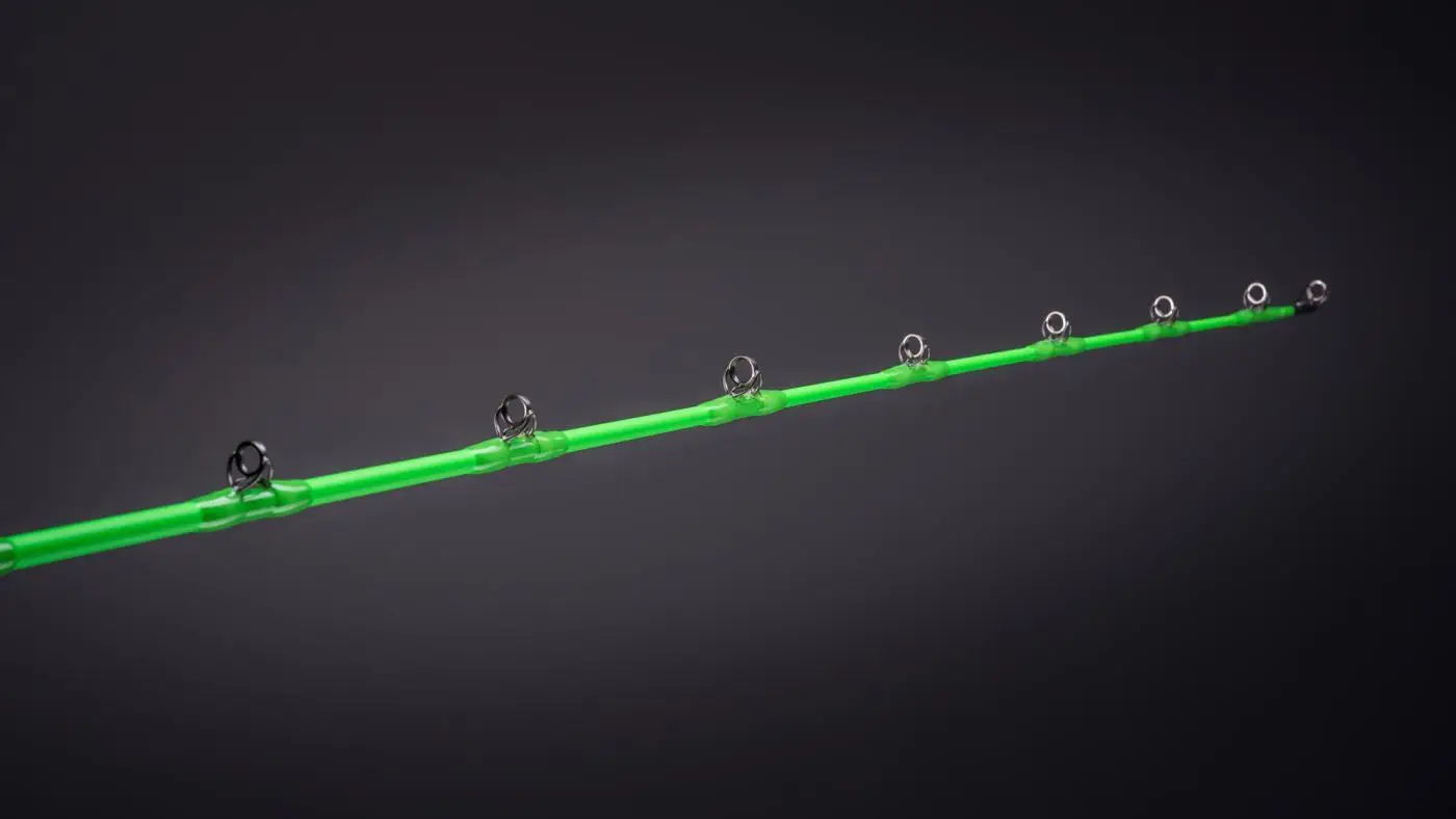 At Night Hell Cat Fishing Rods Green Hellcat Rod Series Catch The