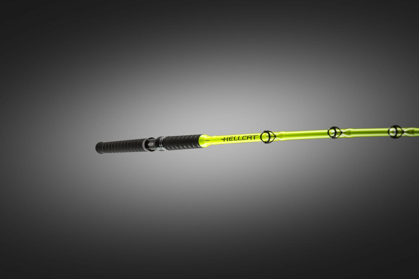 Hellcat Big Cat Fever Casting Rods Yellow Hellcat Rod Series