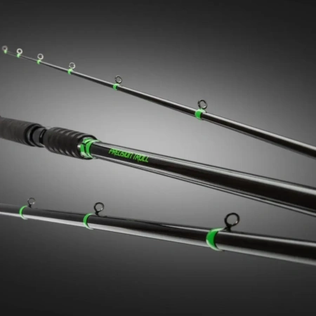 Precision Trolling Rods for crappie spider rigging (12, 14, 16 ft) by Catch The Fever.